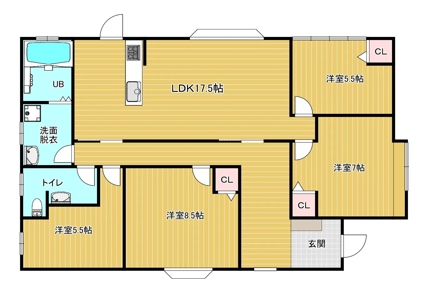 遠賀郡岡垣町旭南